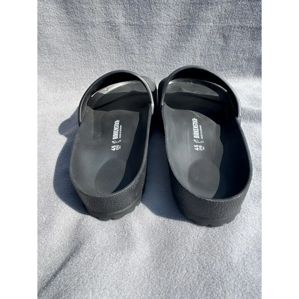 Like New Birkenstock Black EVA Slide Sandals 45